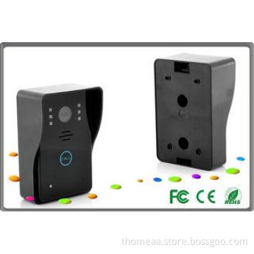 keypad control Wall mounted color TFT LCD wireless video in